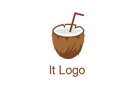 coconut drink logo