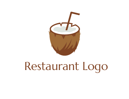 coconut drink logo