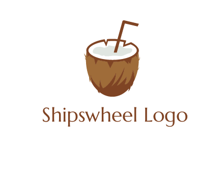 coconut drink logo