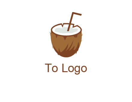 coconut drink logo