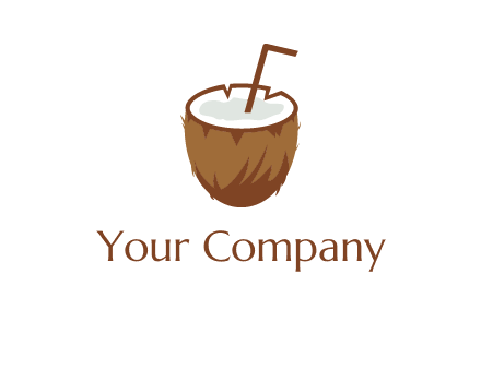 coconut drink logo