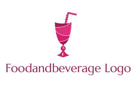 party juice glass logo
