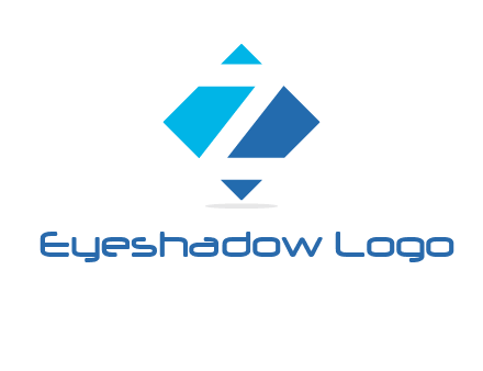 Letter Z in rhombus logo