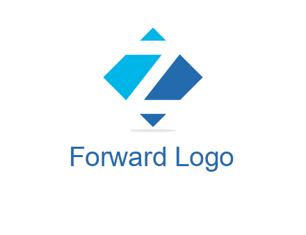 Letter Z in rhombus logo