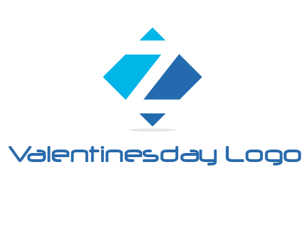 Letter Z in rhombus logo