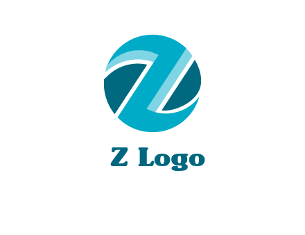 Letter Z in circle logo