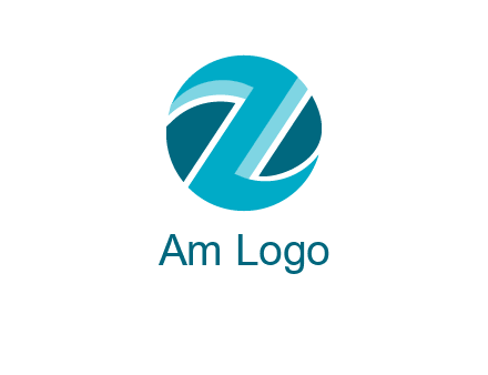 Letter Z in circle logo