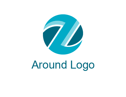 Letter Z in circle logo