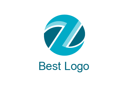 Letter Z in circle logo