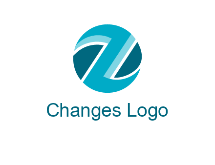 Letter Z in circle logo