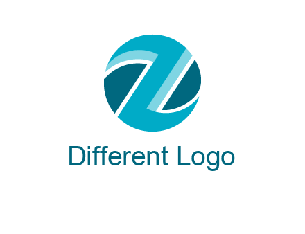 Letter Z in circle logo