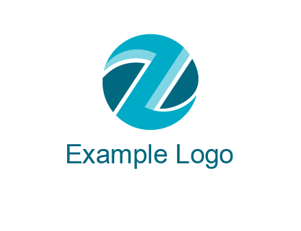 Letter Z in circle logo