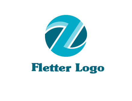 Letter Z in circle logo