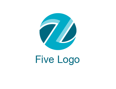 Letter Z in circle logo