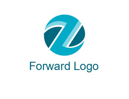 Letter Z in circle logo