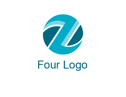 Letter Z in circle logo