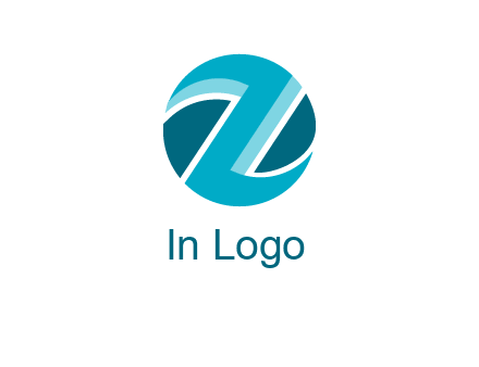 Letter Z in circle logo