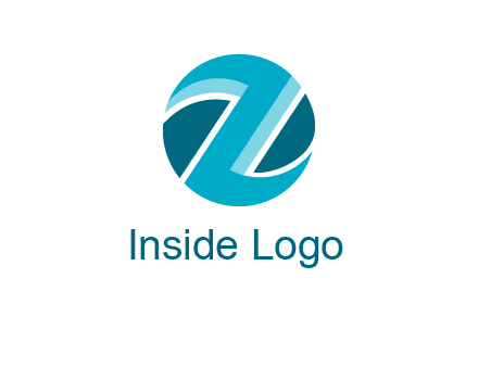 Letter Z in circle logo