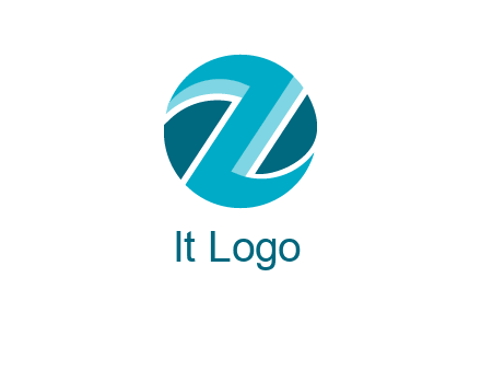 Letter Z in circle logo