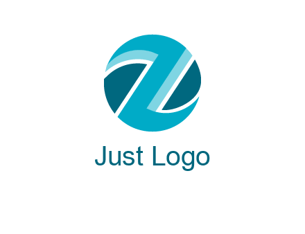 Letter Z in circle logo