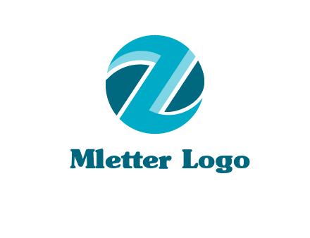 Letter Z in circle logo