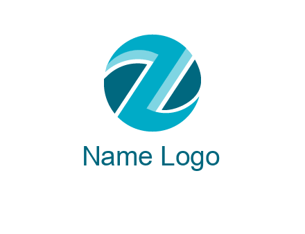 Letter Z in circle logo