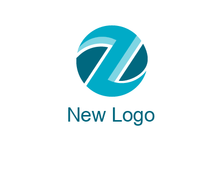 Letter Z in circle logo