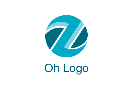 Letter Z in circle logo
