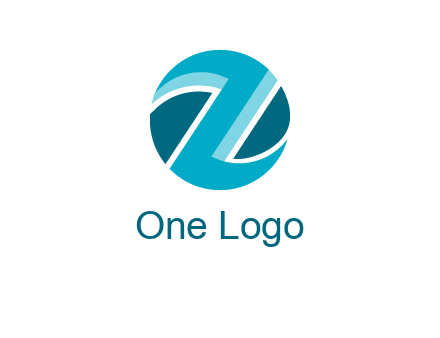 Letter Z in circle logo