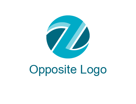 Letter Z in circle logo