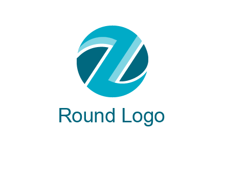 Letter Z in circle logo