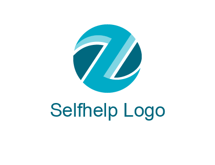 Letter Z in circle logo