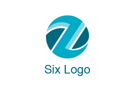 Letter Z in circle logo