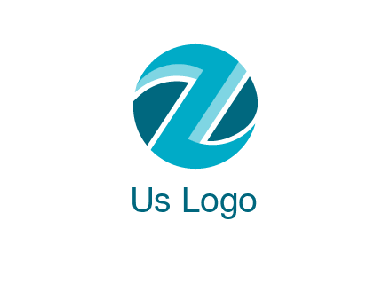Letter Z in circle logo