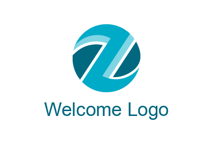 Letter Z in circle logo