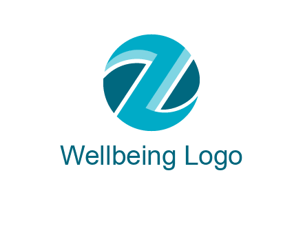 Letter Z in circle logo