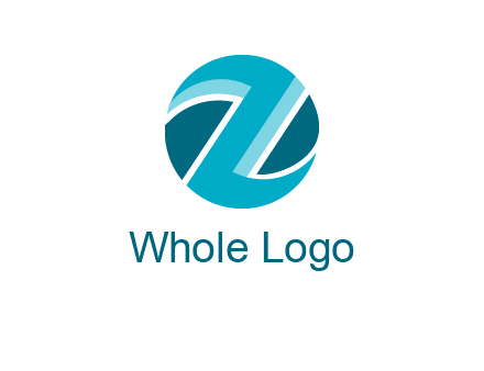 Letter Z in circle logo