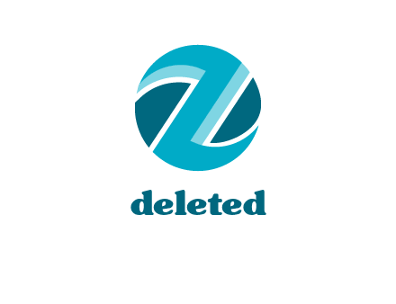 Letter Z in circle logo