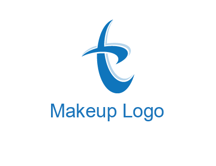 Letter T swoosh logo
