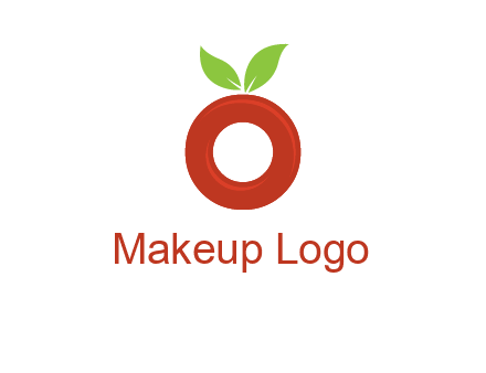 letter O cherry logo