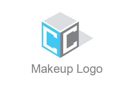 Letter CC on box logo