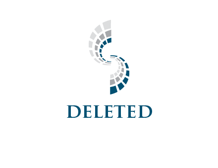digital Letter S logo