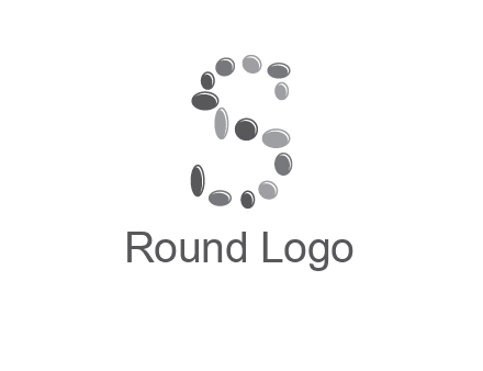 spa stones in letter S logo