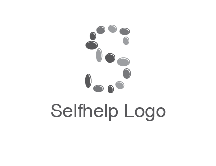 spa stones in letter S logo