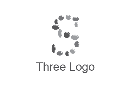 spa stones in letter S logo