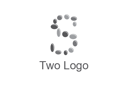 spa stones in letter S logo