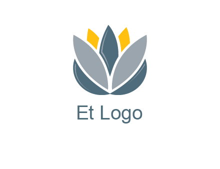 lotus blooming logo