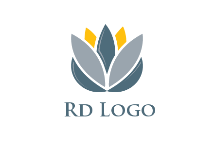 lotus blooming logo
