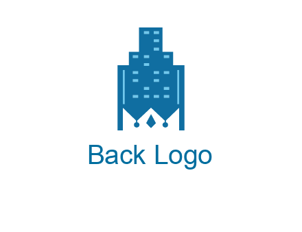 crown in building logo