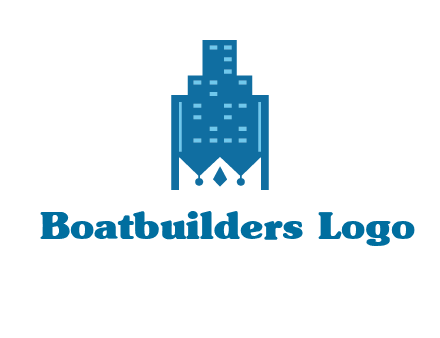 crown in building logo